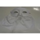 Masque bavette blanc