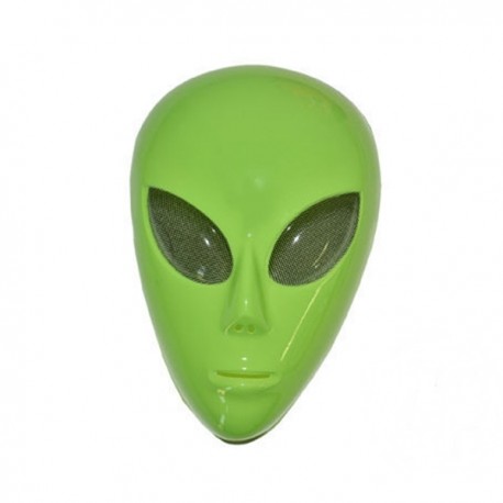 Masque alien vert