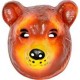 Masque ours en plastique