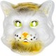 Masque chat en plastique