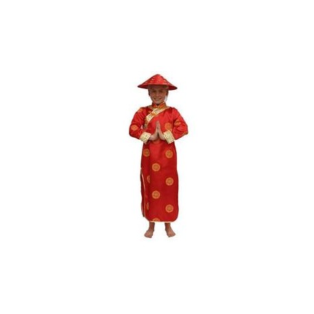 Chinoise rouge enfant