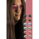 Lunettes hippie noir