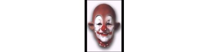 Masque clown en latex