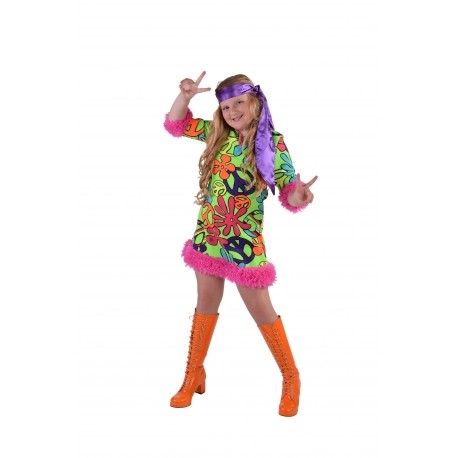 Hippie fille enfant peace