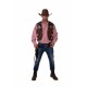 Gilet cow-boy homme