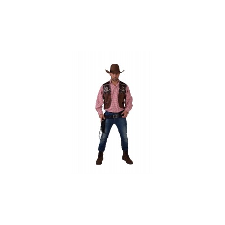 Gilet cow-boy homme