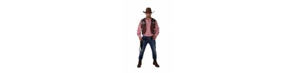 Gilet cow-boy homme