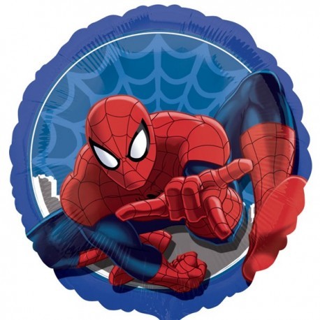 Ballon spiderman rond