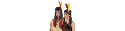 Bandeau d'indien 2 plumes 