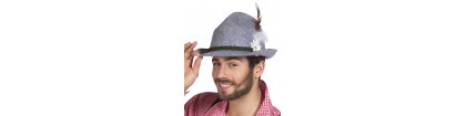 chapeau tyrolien gris