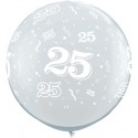 Ballon 25 ans 1 mètre de diamètre