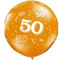 Ballon 50 ans 1 mètre de diamètre