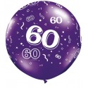 Ballon 60 ans 1 mètre de diamètre