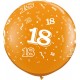 Ballon 18 ans 1 mètre de diamètre