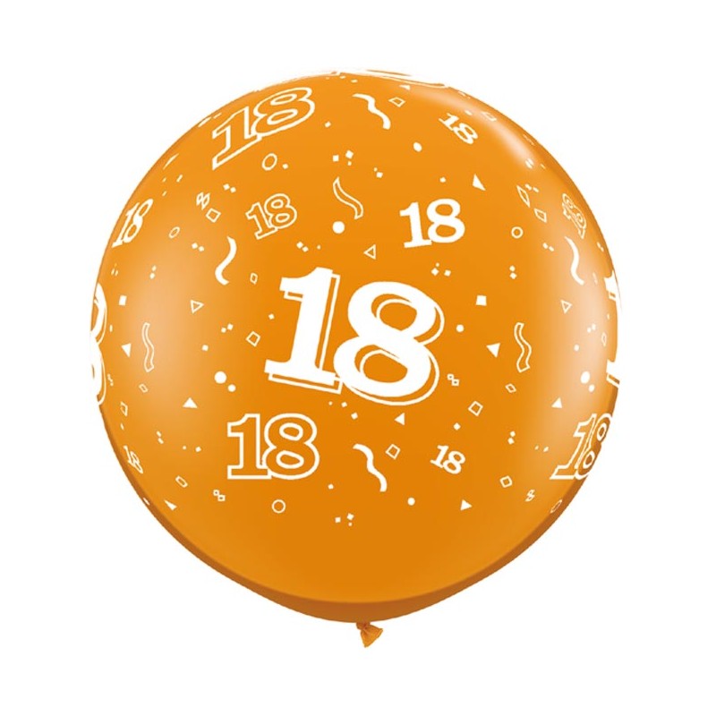 BALLON 18 ANS OR