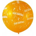 Ballon félicitation 1 mètre de diamètre