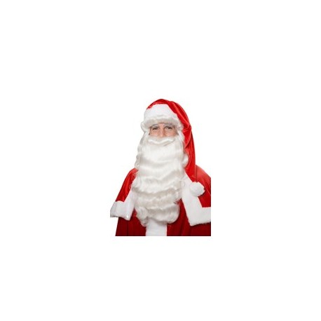 Perruque et barbe de saint Nicolas