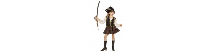 Pirate brun fille