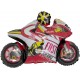 Ballon moto gp rouge