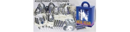 Kit 10 personnes nouvel an