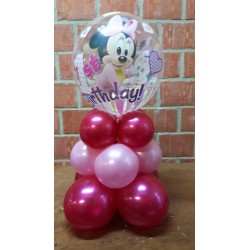 Ballon pied rose naissance