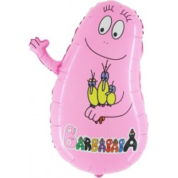 Ballon barbapapa rose