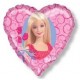 Ballon coeur barbie