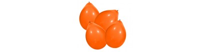 Ballon par 100 orange