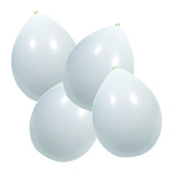 Ballon par 100 blanc