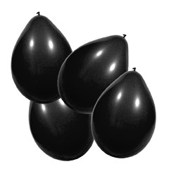 Ballon par 100 noir