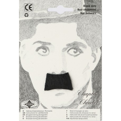 Moustache chaplin