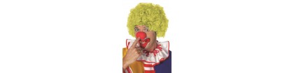 Perruque clown jaune