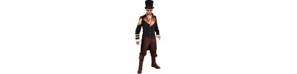 Steampunk homme noir