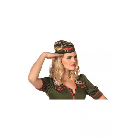 Chapeau militaire fille