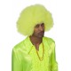 Perruque super afro jaune