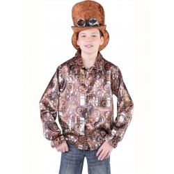 Chemise steampunk enfant