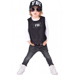 Gilet fbi bébé