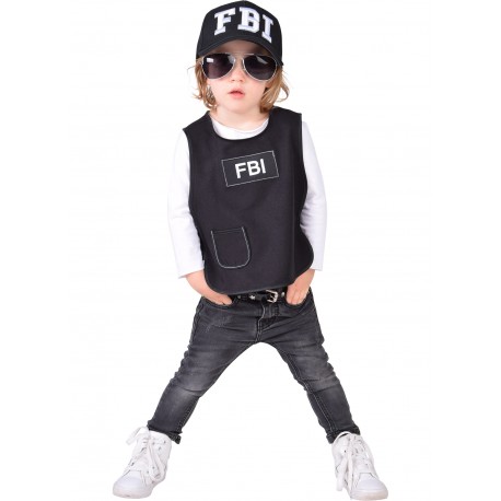 Gilet fbi bébé