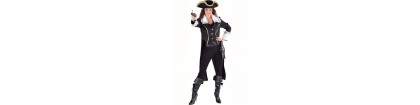 Pirate veste noir queue de pie