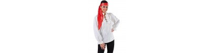 Chemise pirate femme blanche