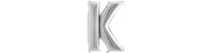 Lettre aluminium 102 cm K