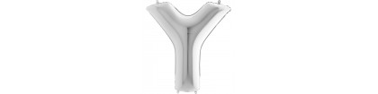 Lettre aluminium 102 cm Y