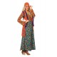 Hippie femme robe