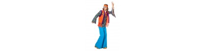 Hippie homme orange