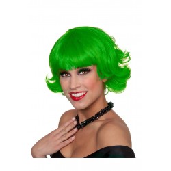 Perruque femme couleur noir