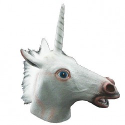 Masque licorne latex