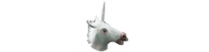 Masque licorne latex