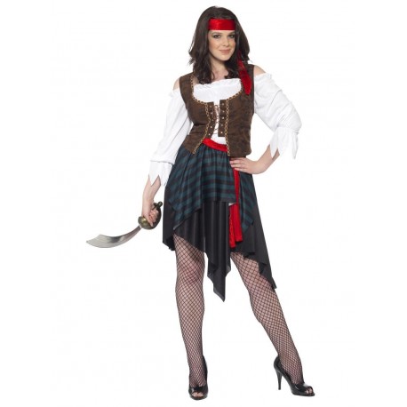 Pirate marron femme