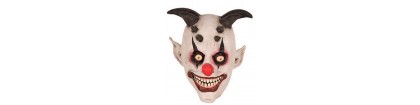 Masque squelette clown