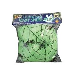 Toile d'araignée verte